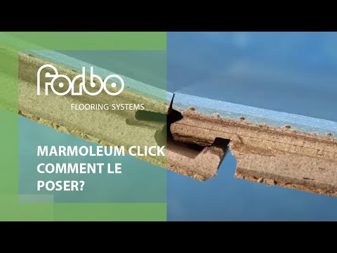 Marmoleum Click - Sol linoléum clipsable naturel, comment le poser ? | Forbo Flooring Systems